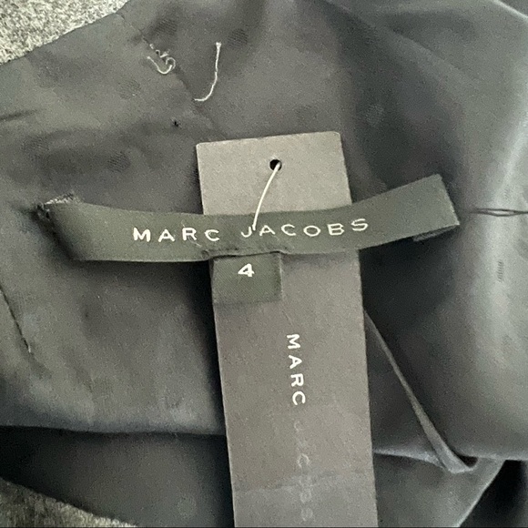 Marc Jacobs NWT Gray Wool Snap Button Jacket Women’s Size 4 - Picture 3 of 5